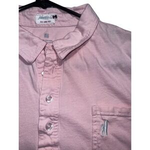 JOHNNIE-O West Coast Prep Polo Mens XLarge Pink Cotton Preppy Casual Surf